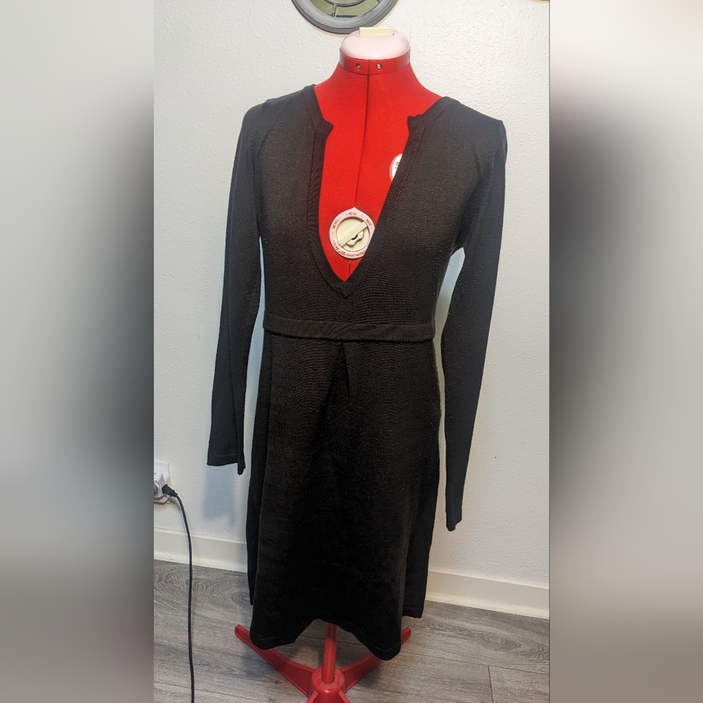 SFERA -  sweater dress dark brown, Large